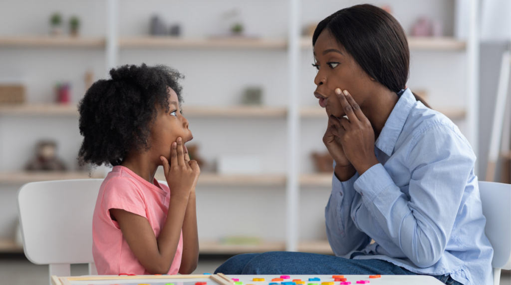 professionals diagnose and support language delays