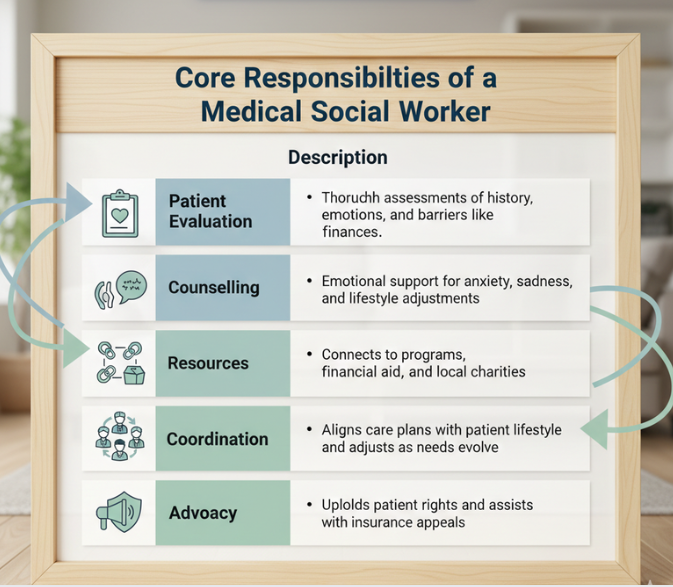 Core Responsibilities of a Medical Social Worker
