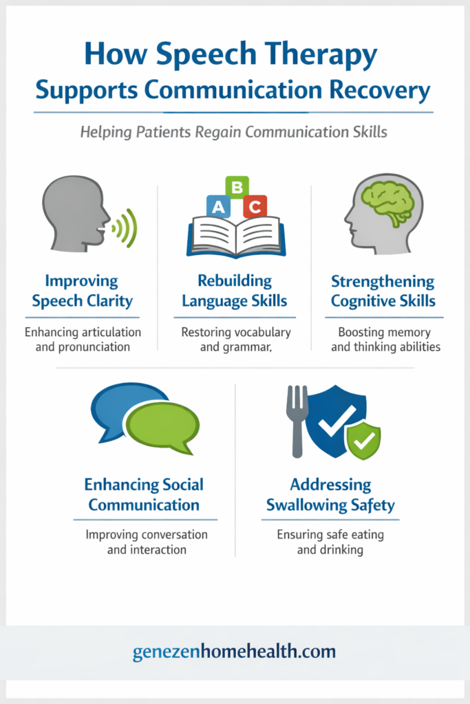 How Speech Therapy Supports Communication Recovery