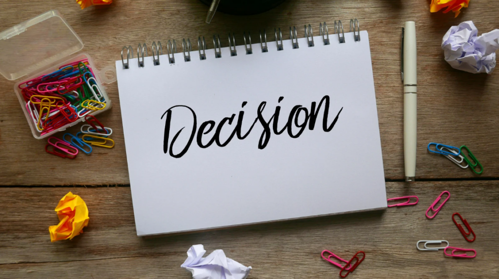 make an informed decision