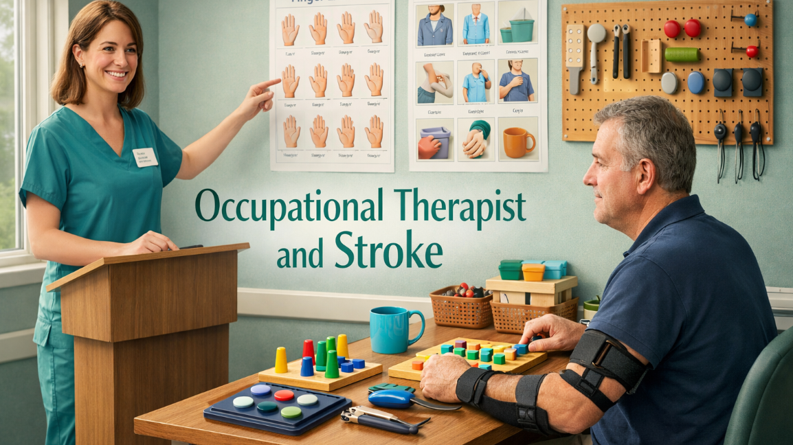 occupational therapist and stroke
