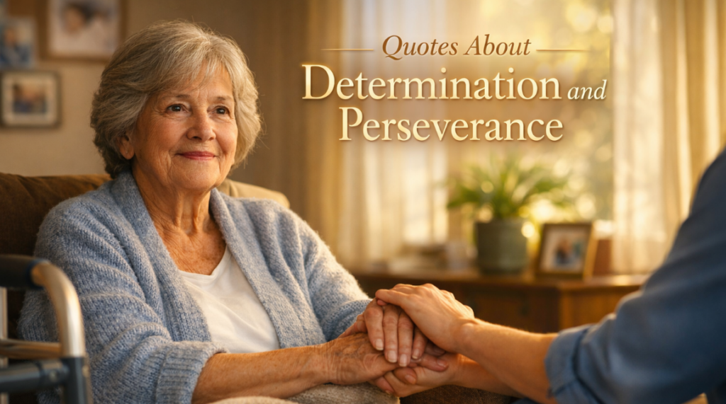 quotes about determination and perseverance