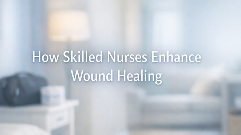 skilled nurses enhance wound healing