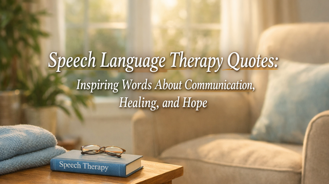 speech language therapy quotes