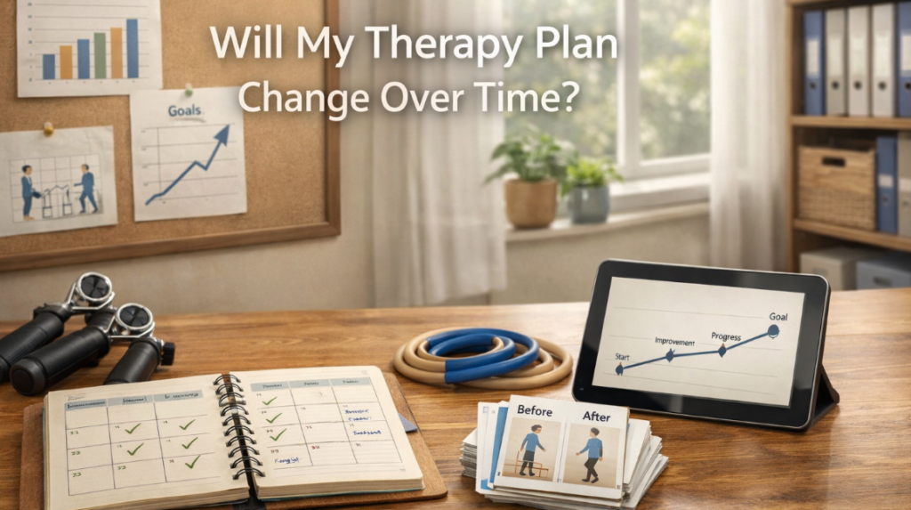 will my therapy plan change over time