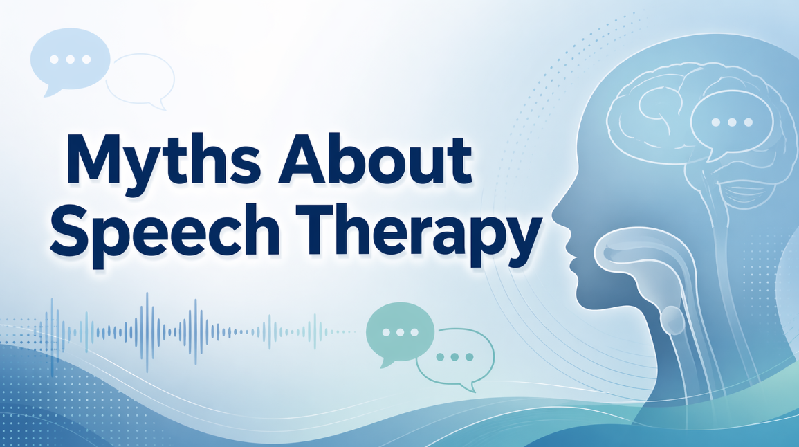 myths about speech therapy